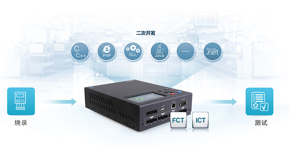 P800ISP四通道在线烧录器